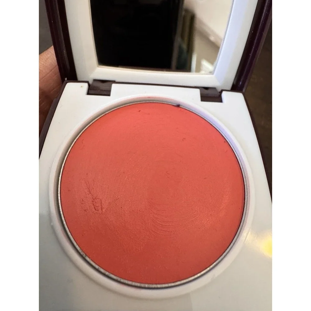 Elizabeth Arden Crème Perfection for Cheeks Coral Wishes Compact Read RARE